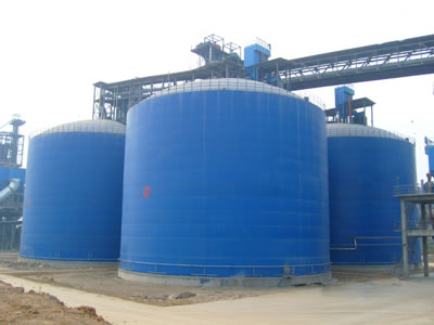 平安水泥钢板库改造